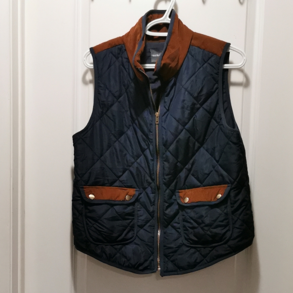Market & Spruce Midnight Blue Outerwear